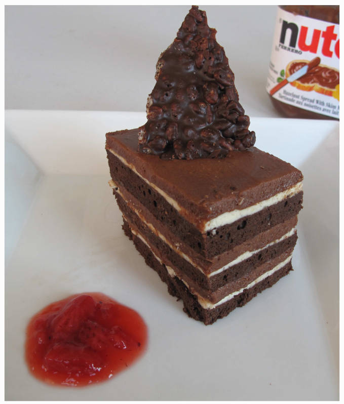 Chocolate Hazelnut Nutella Torte Ironwhisk