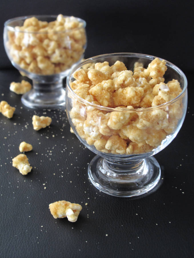 Vanilla-caramel popcorn