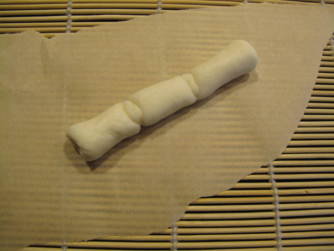 Unpainted bamboo fondant