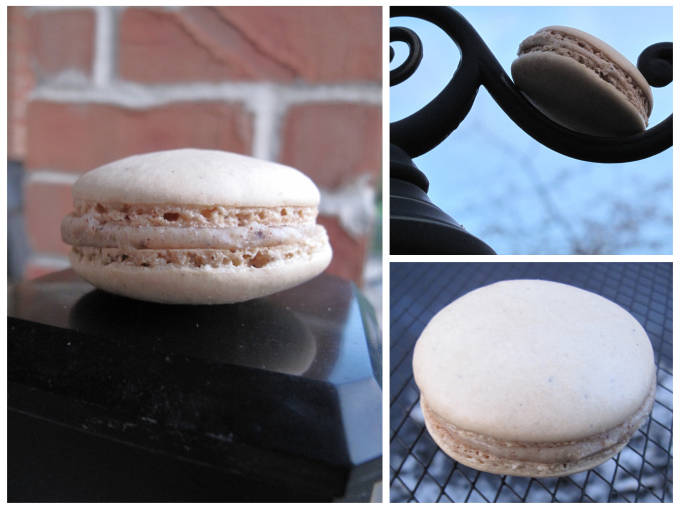 French macarons in strange places