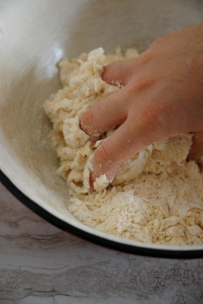 Kneading tart dough--click to get instructions on how to make PERFECT PIE & TART DOUGH every time!